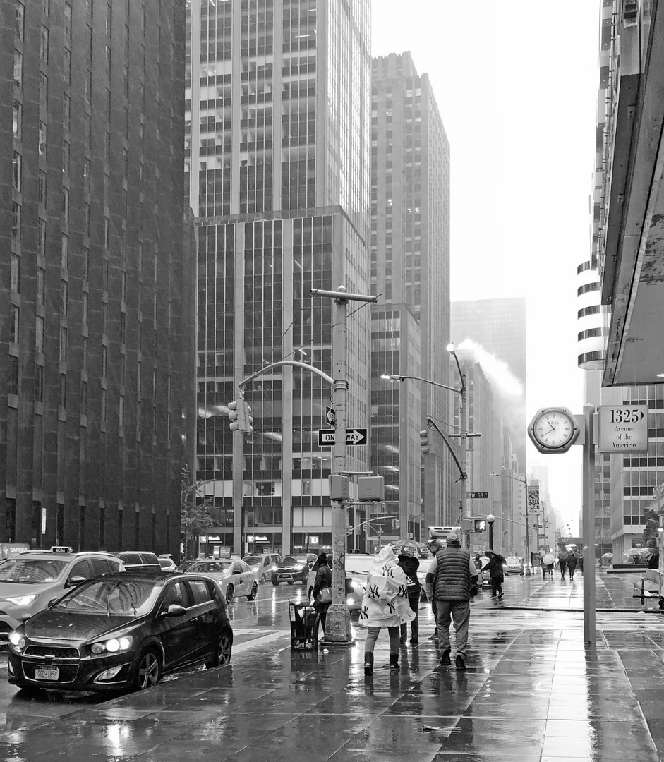 Verregnet in New York