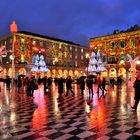 Verregnete Weihnacht in Nizza