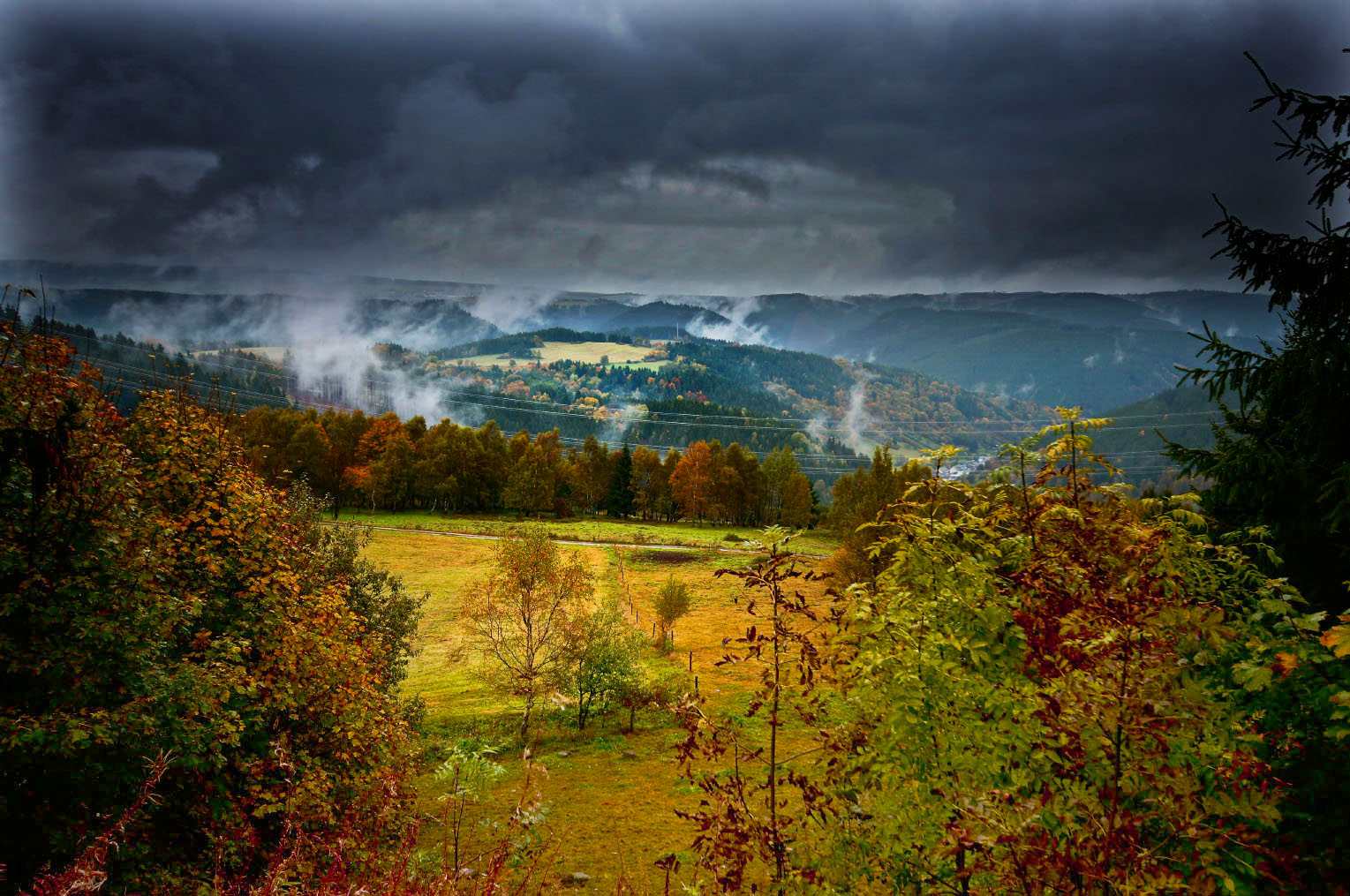 Verregneter Herbstnachmittag