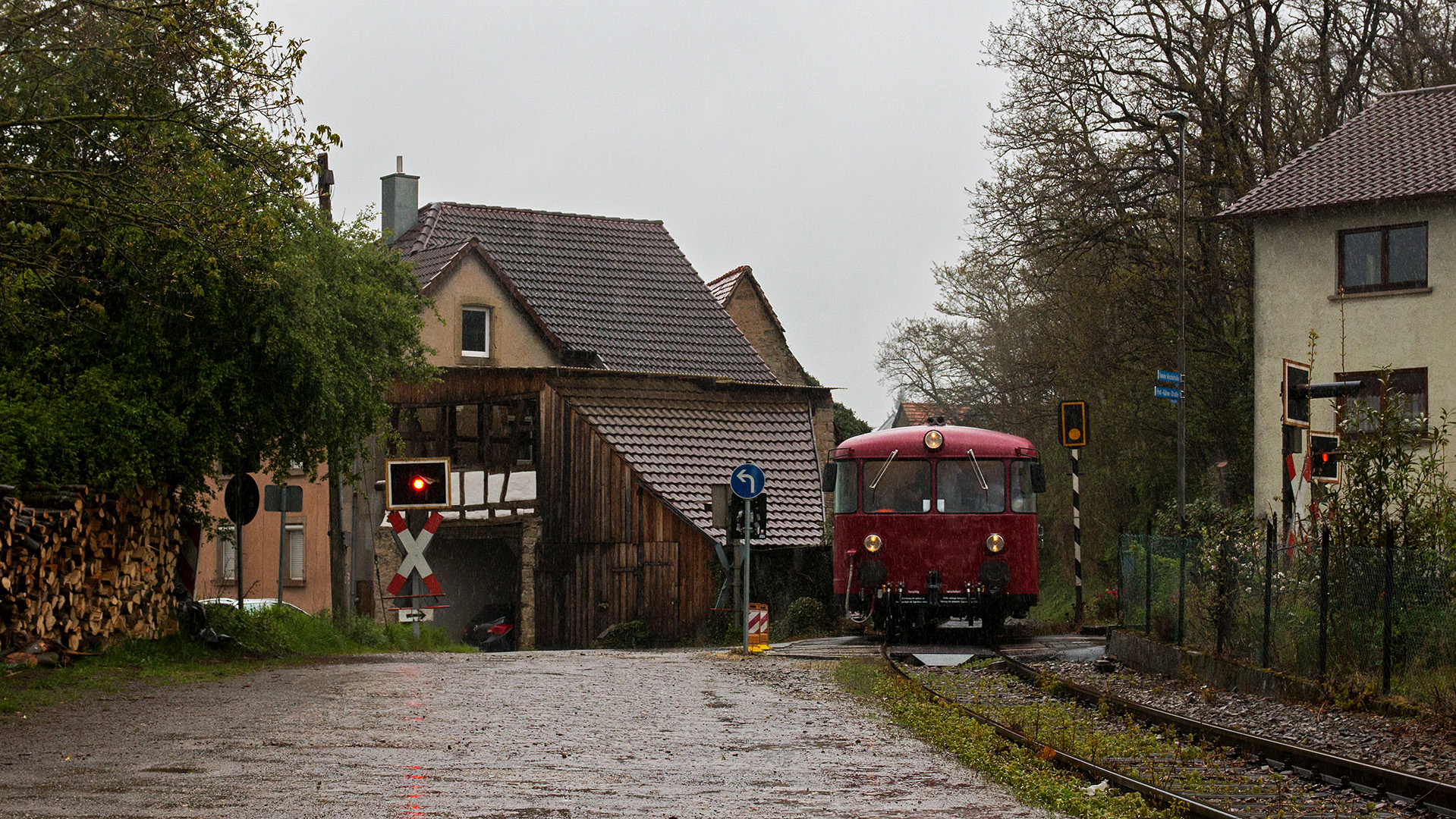 Verregnetes Krebsbachtal