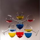 verres de couleurs