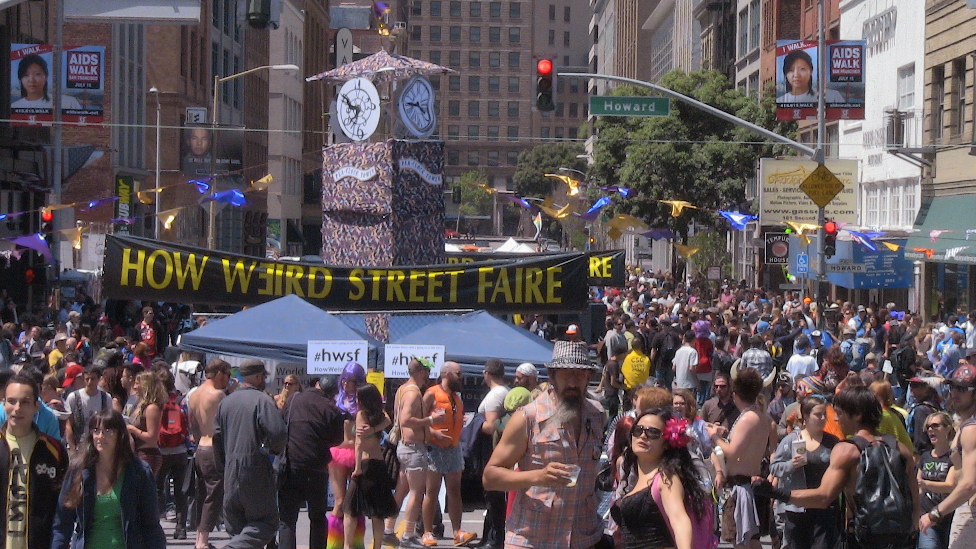 Verrücktes Straßenfest in San Francisco