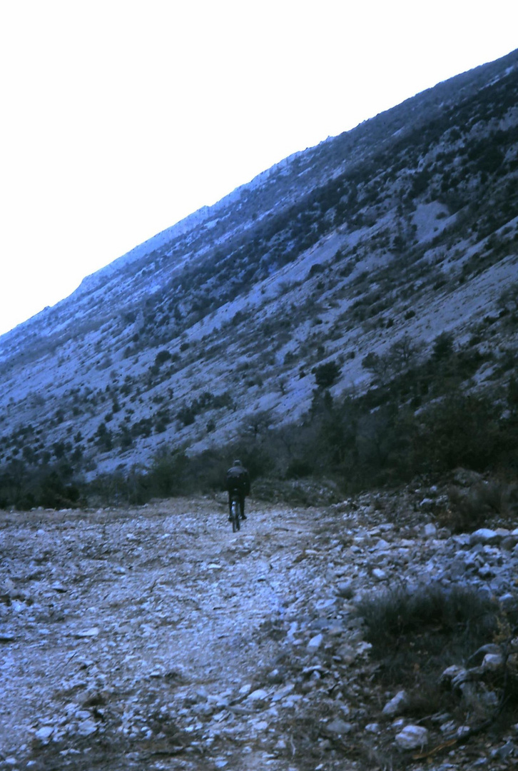 Vers le col du Comte