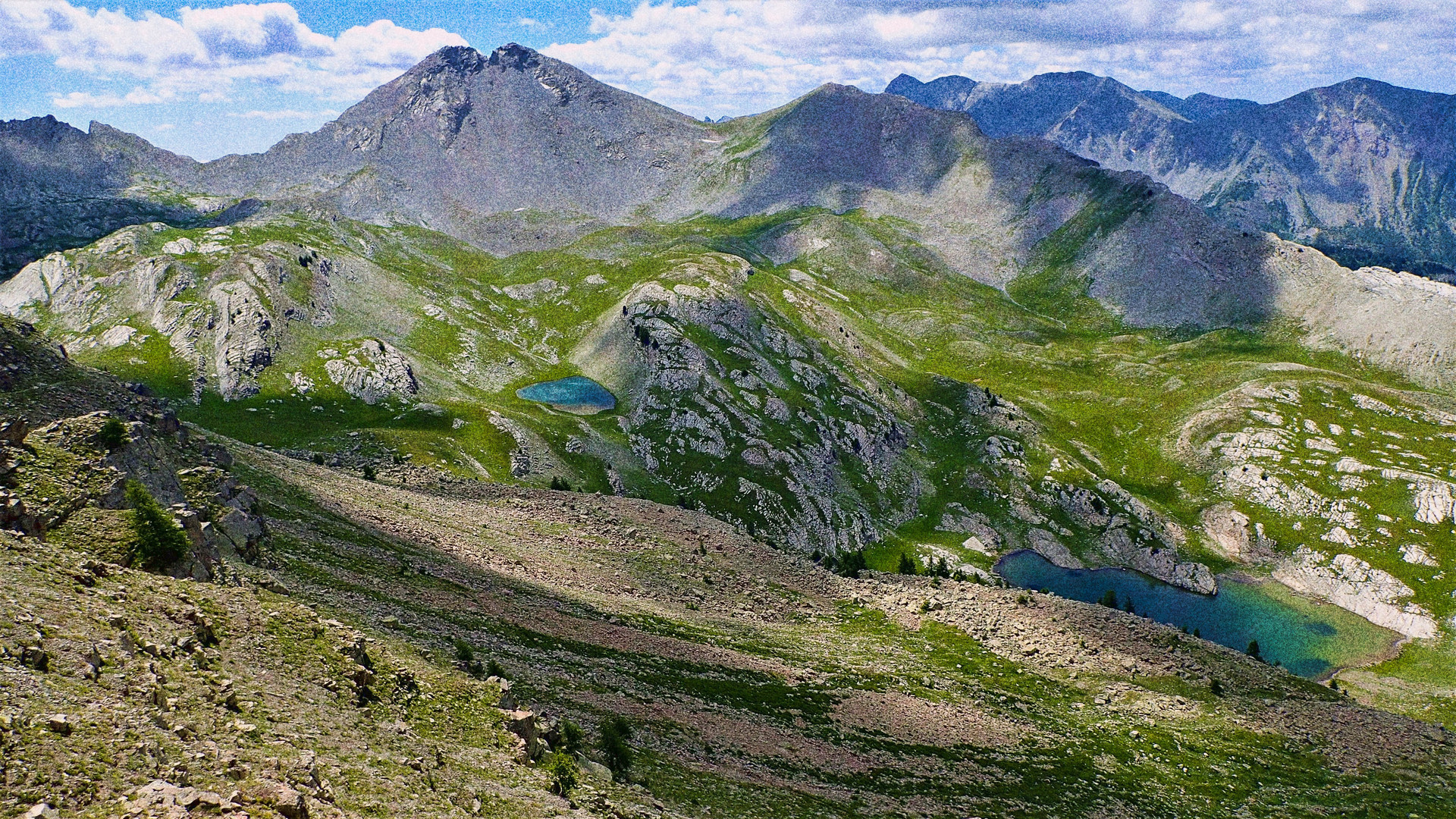 Vers le Lac d'Allos