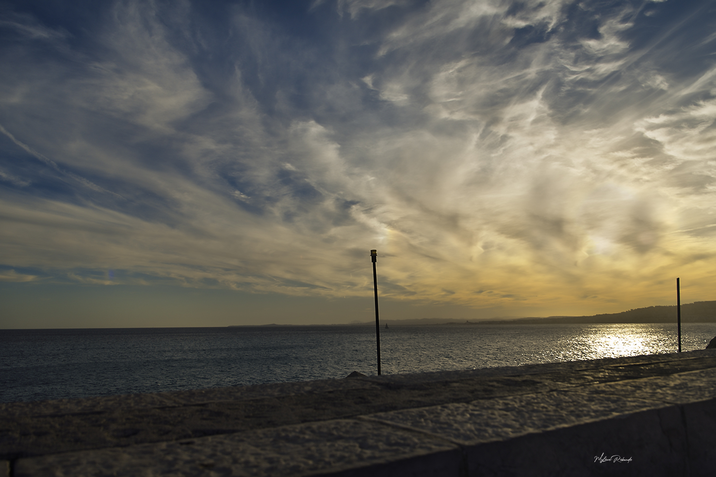 Vers le port de Nice