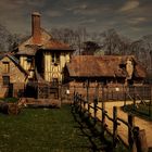 Versailles le hameau de la Reine, la ferme