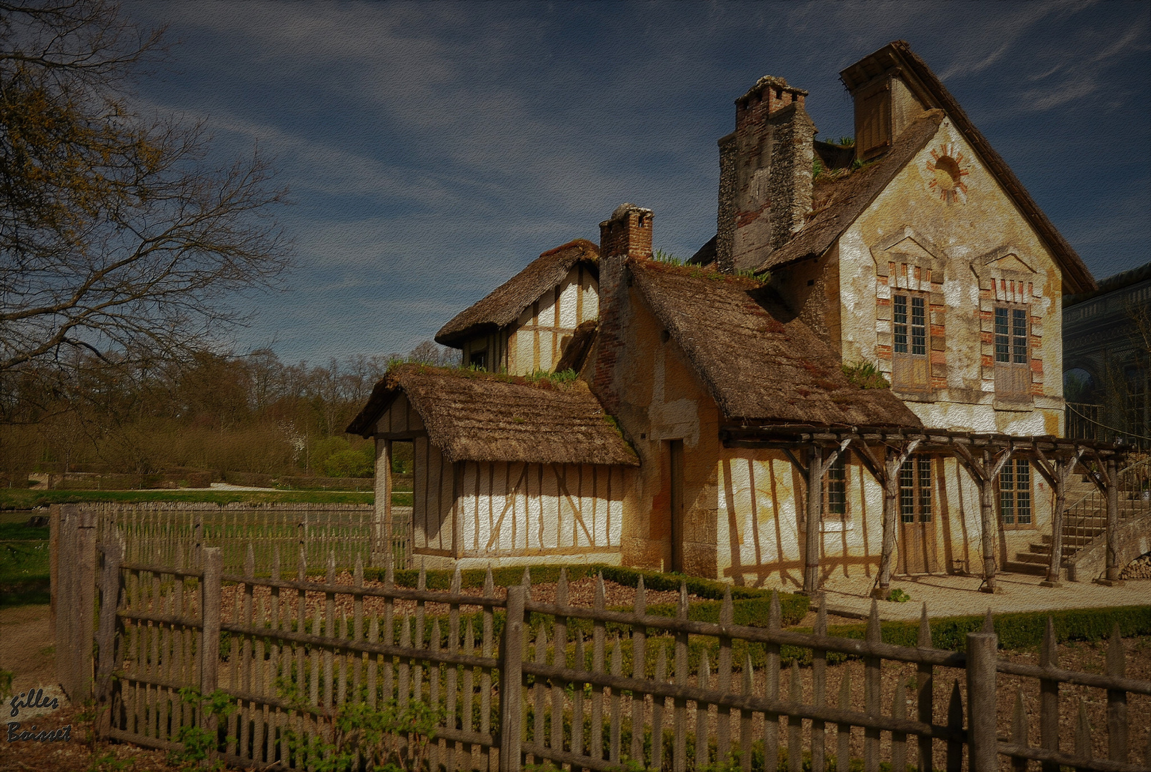 Versailles, le moulin du hameau de la reine