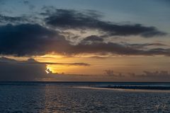 Versammlung auf der Sandbank