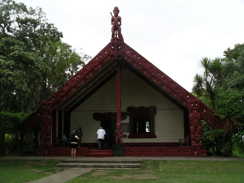 Versammlungshaus von Waitangi (Nordinsel)