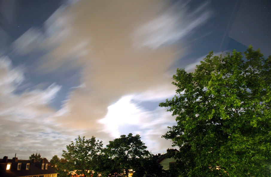 Verschiebung der Wolke