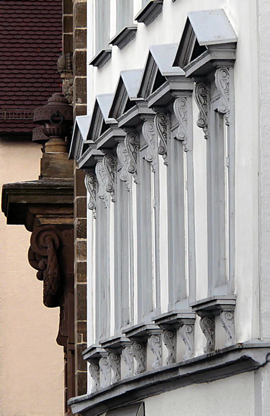 Verschiedene Blickwinkel - oder - Fassadenstrukturen