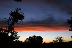 Verschiedene Schichten Licht am Grand Canyon