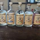 Verschiedene sorten von Mezcal...