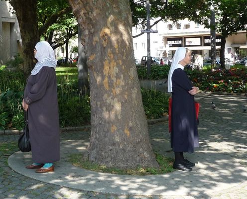 verschiedene Standpunkte