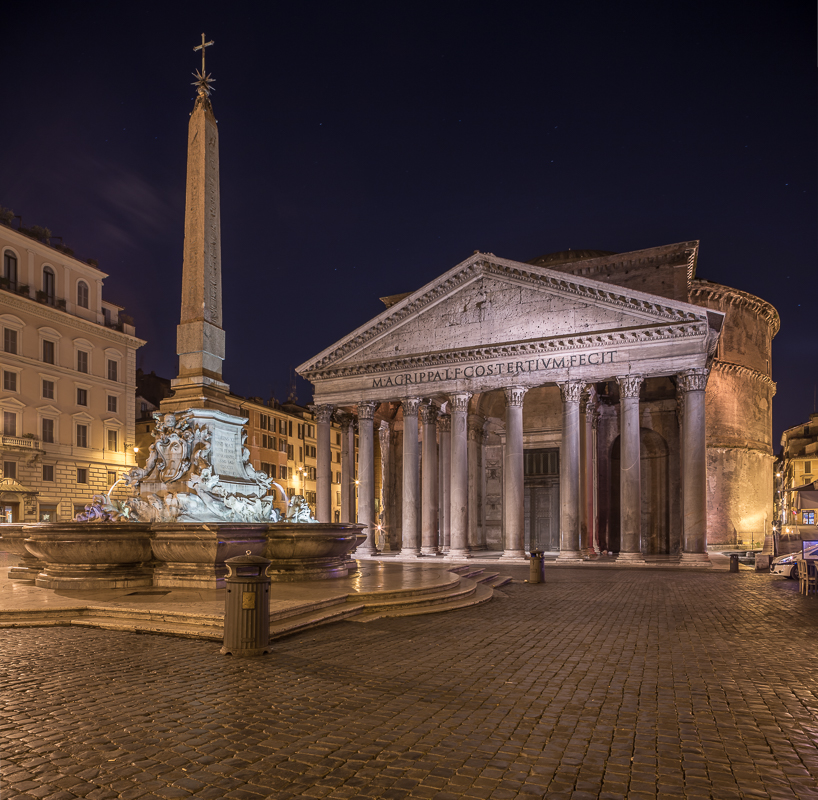 verschlafenes Pantheon