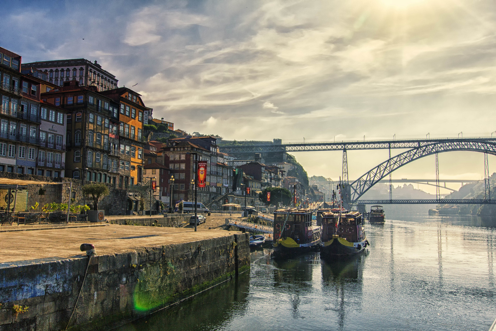 Verschlafenes Porto