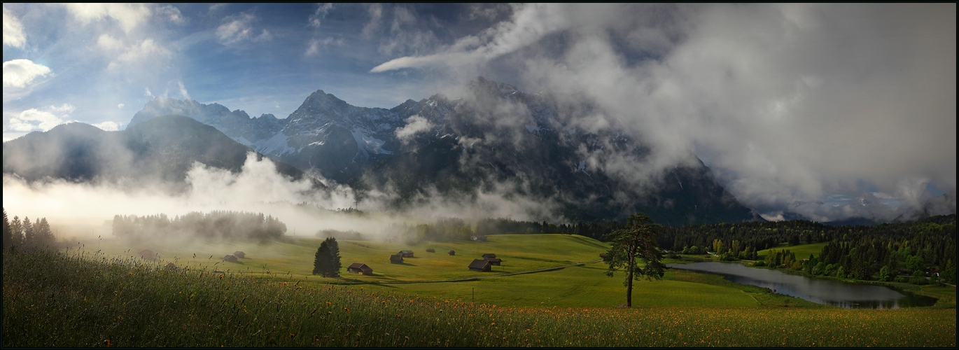 ~ Verschleiertes Karwendel ~