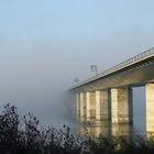 verschlungene Brücke in Dänemark