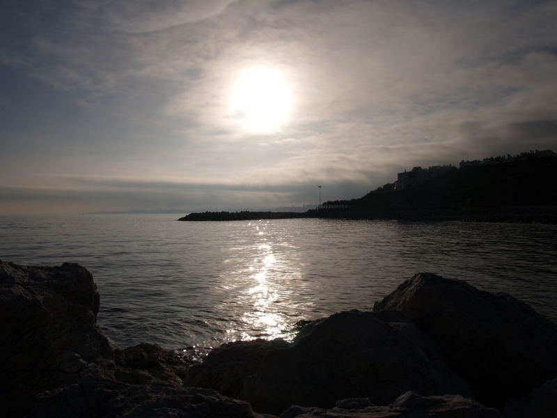 Verschmelzung Himmel und Meer