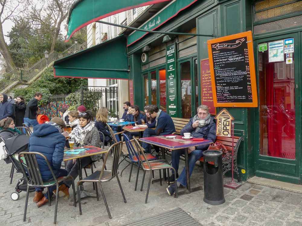 Verschnaufpause für den Fotografen