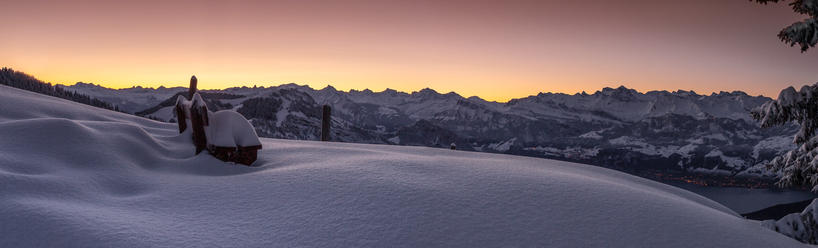 Verschneite Aussichten