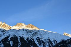 Verschneite Berge im Engadin...2011