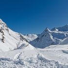 Verschneite Bergwelt