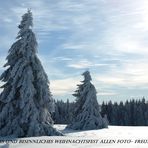 Verschneite Landschaft