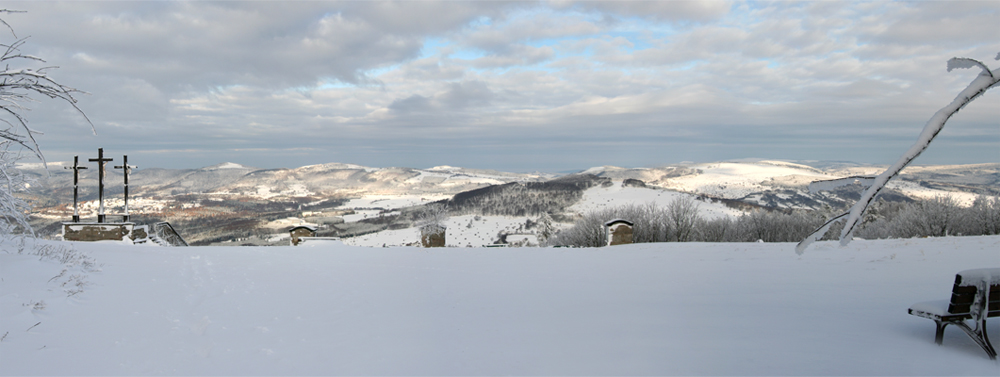 Verschneite Rhön