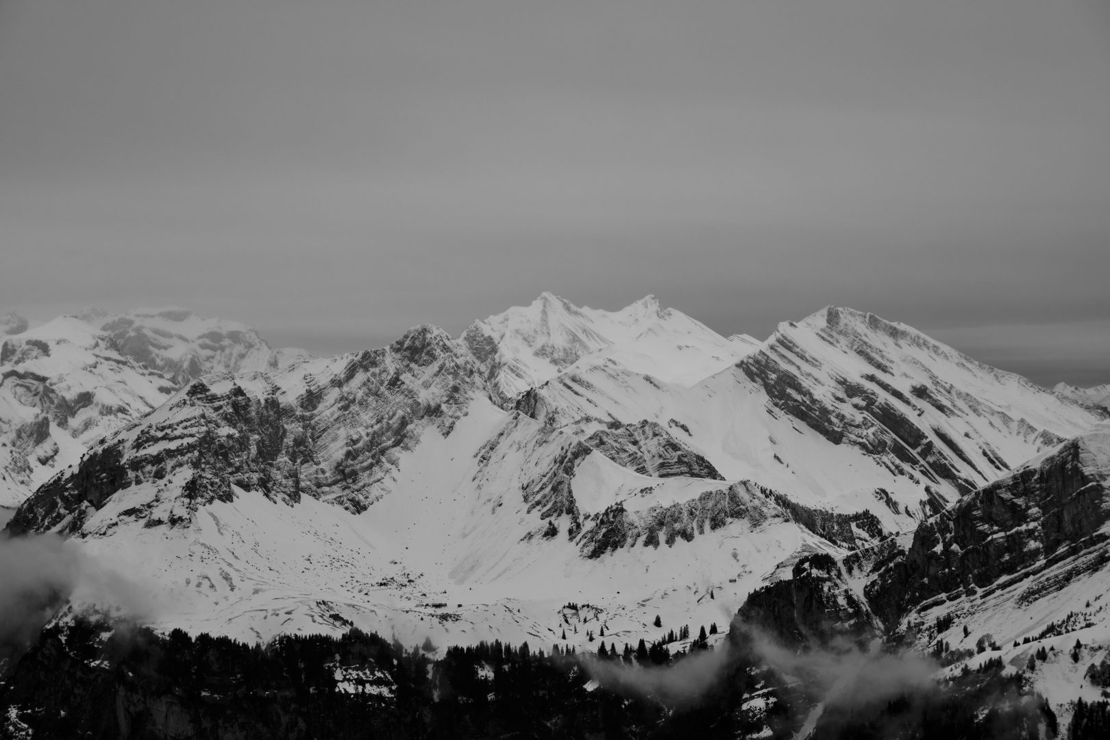 Verschneite Urner Alpen 2