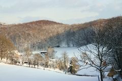 verschneite Winterlandschaft