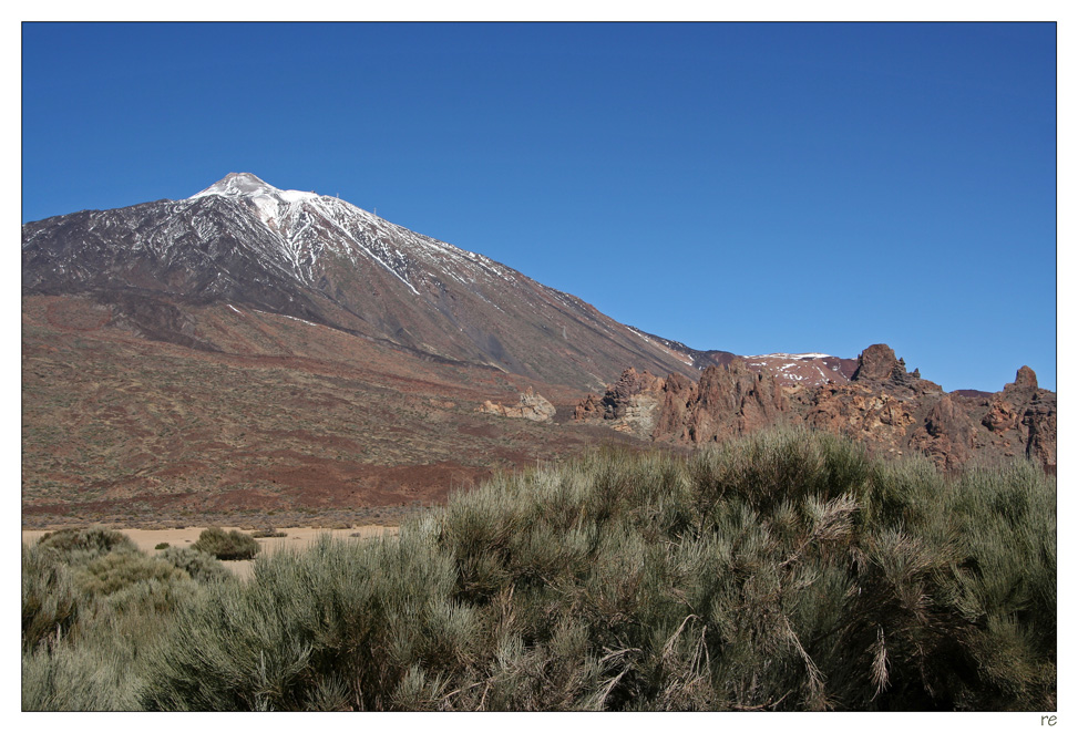 verschneiter Pico del Teide