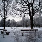 Verschneiter Schützenmattpark