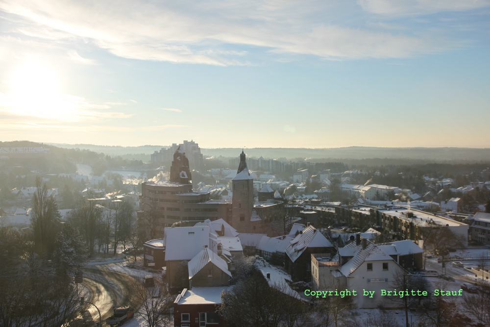 Verschneites Bensberg II