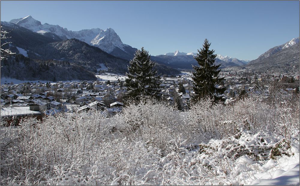 Verschneites G.-Partenkirchen