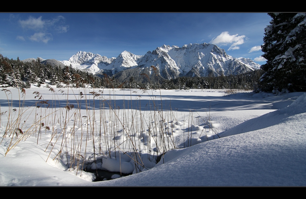 ~ Verschneites Karwendel I ~