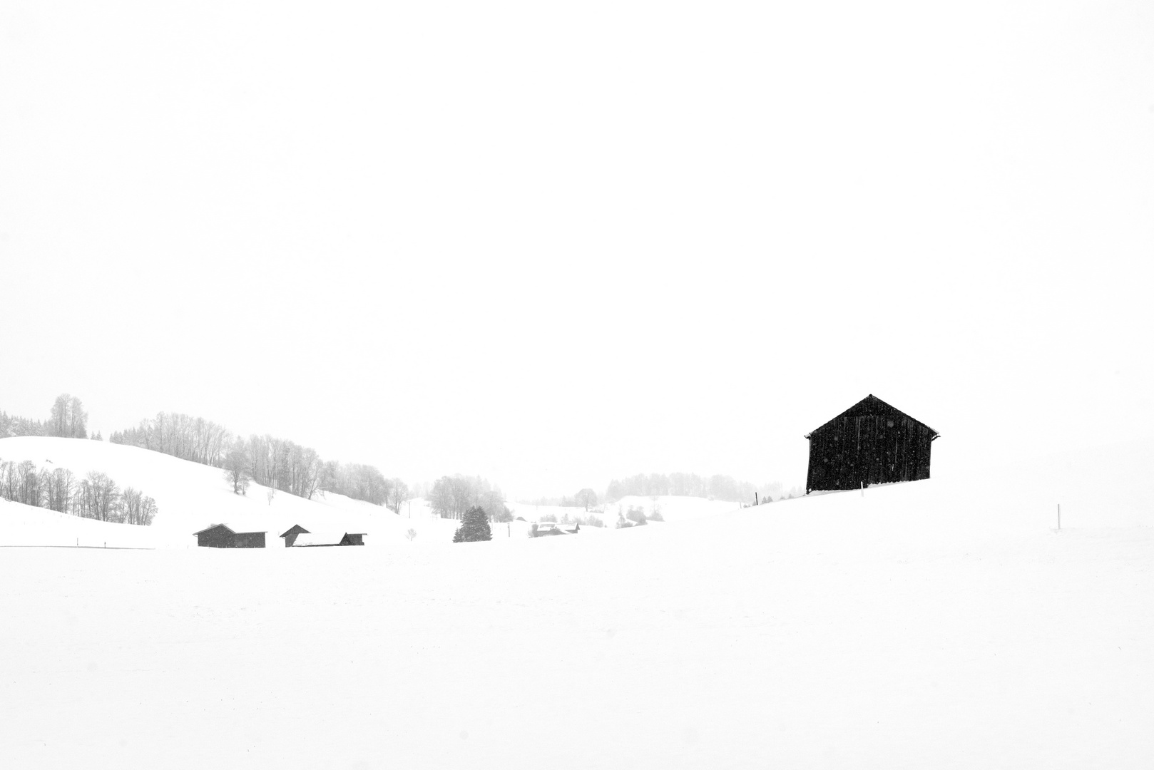 Verschneites Oberallgäu