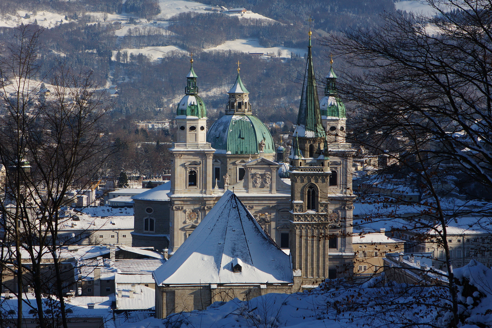 Verschneites Salzburg III