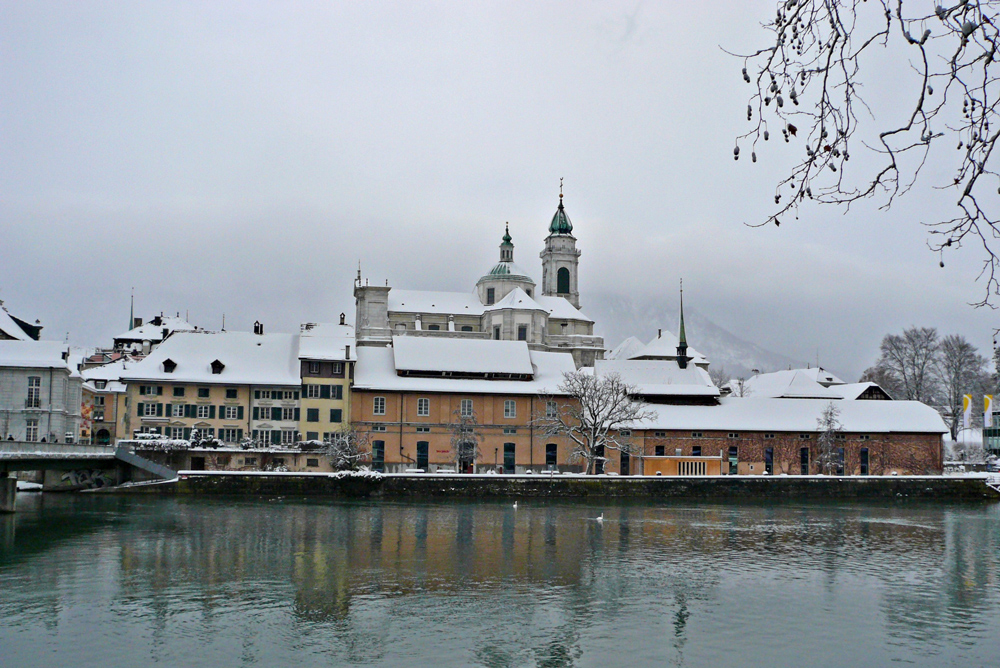 Verschneites Solothurn