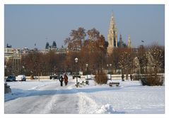 verschneites Wien...