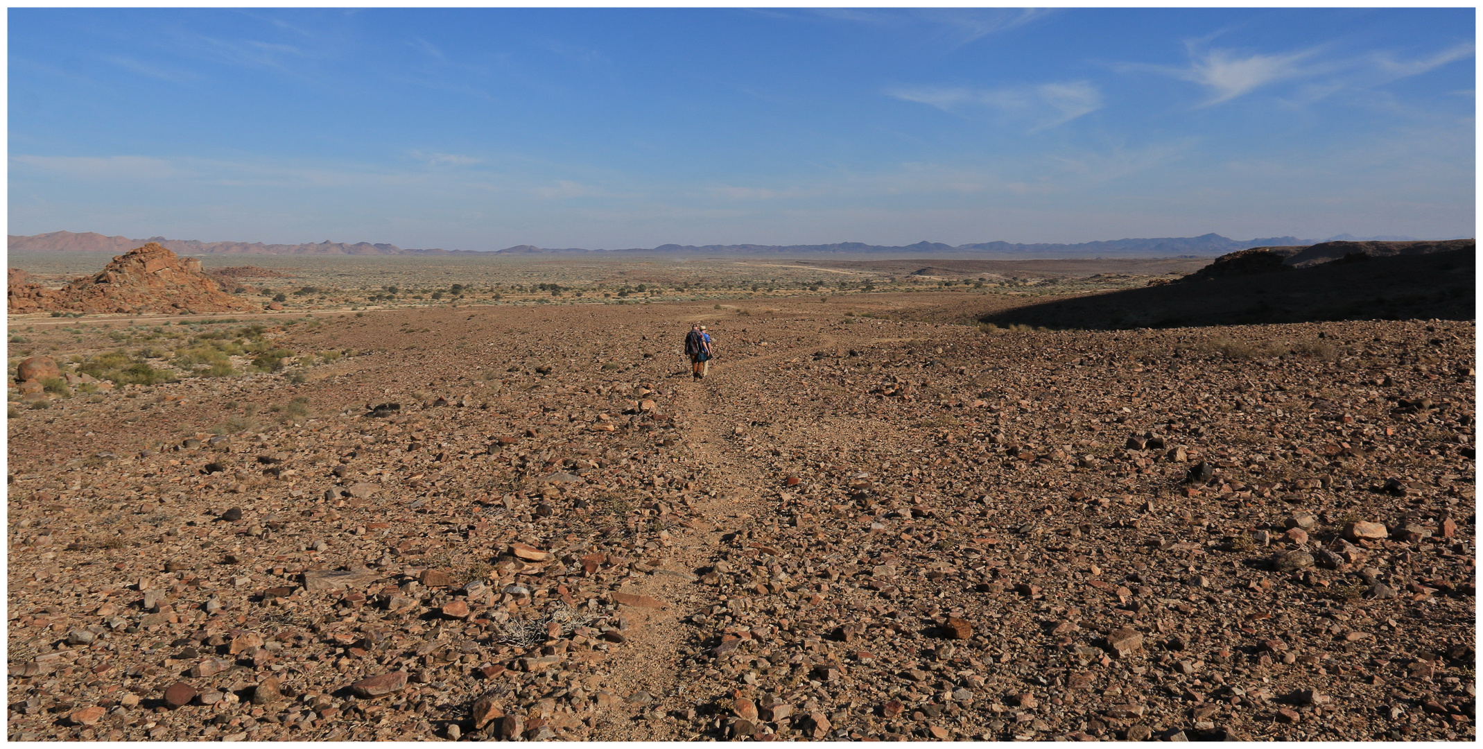 Verschollen am Rande des Fish River Canyon.