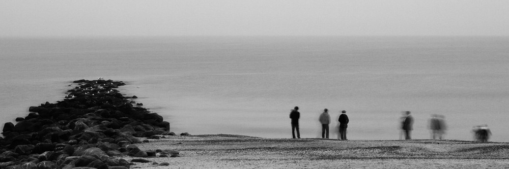 Verschwommene Erinnerung an die Nordsee