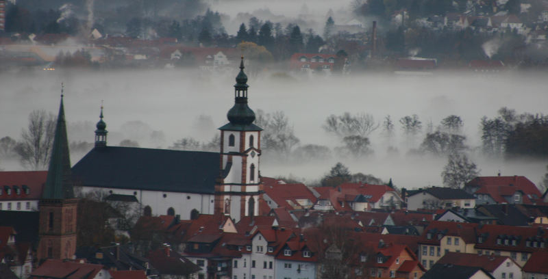 Versinken im Nebel