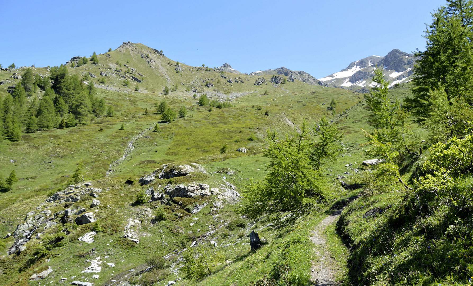 Verso il lago Leysser