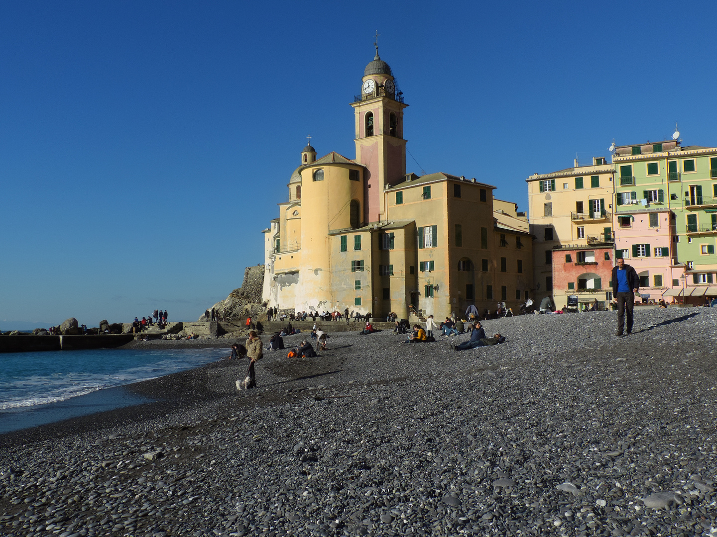 Verso la chiesa