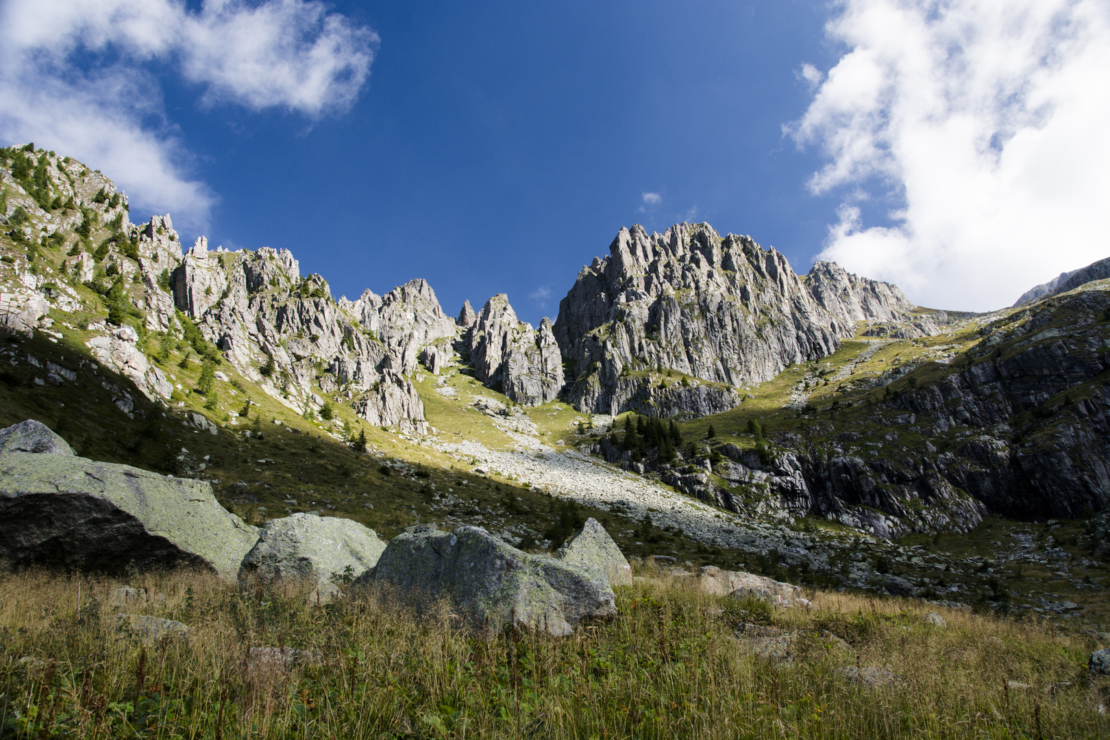 Verso la cima...