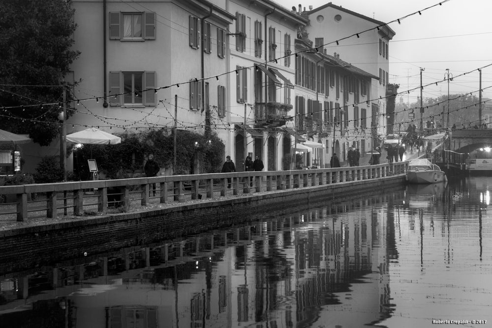 Verso la darsena, naviglio grande, Milano