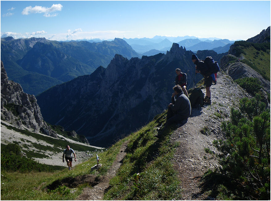 Verso la Forcella dell'Inferno