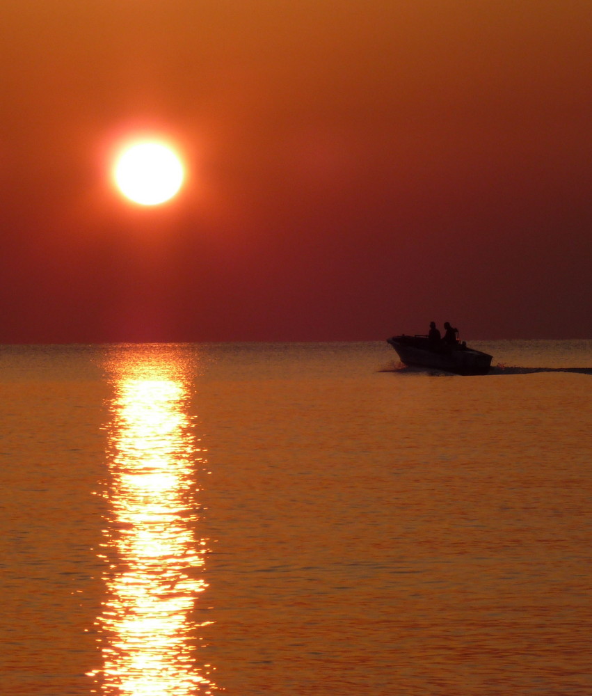 verso l'alba sullo ionio