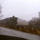 Versonnener Eisenbahnfan im Januar 1973